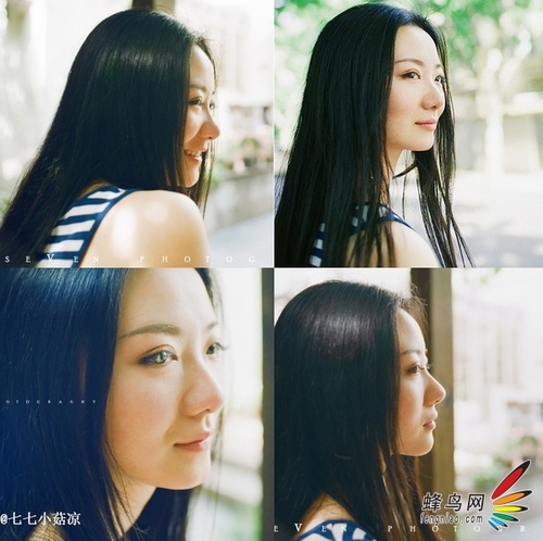 如何在普通街头为女友拍摄一组清新人像