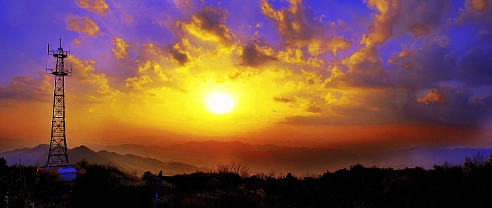 夕醉棉絮岭