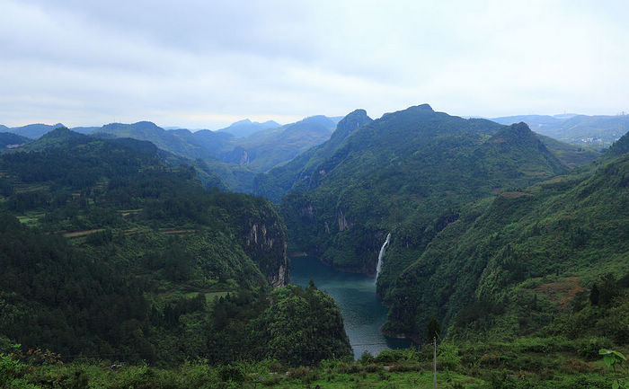 天生桥田园风光