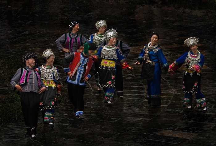 苗族人物及生活场景一