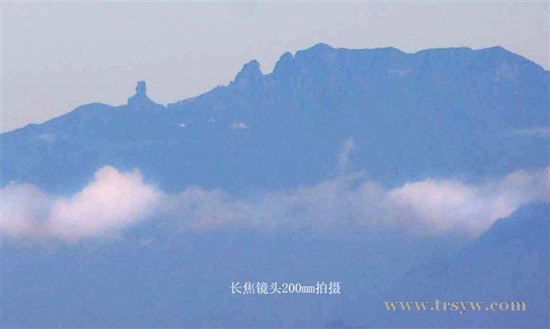 万山看到远梵净山
