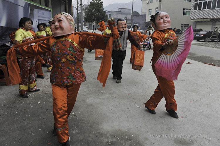 长乐健身站在八卦溪演出花絮