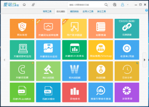 爱站SEO工具包界面截图
